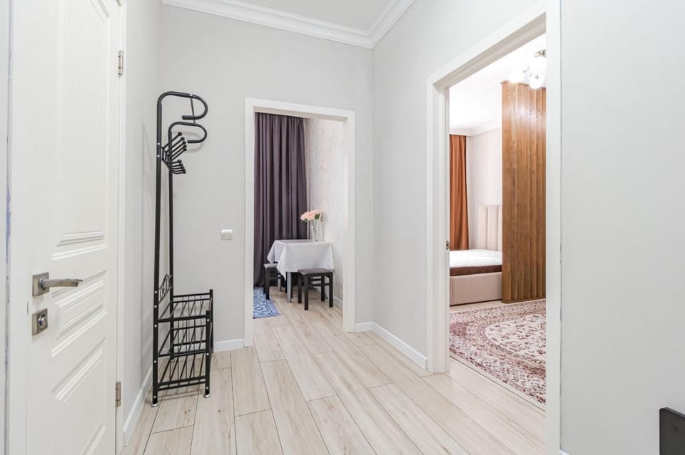 1-комнатная квартира в Центре левого берега в ЖК Алматау Apartment in Kazakhstan