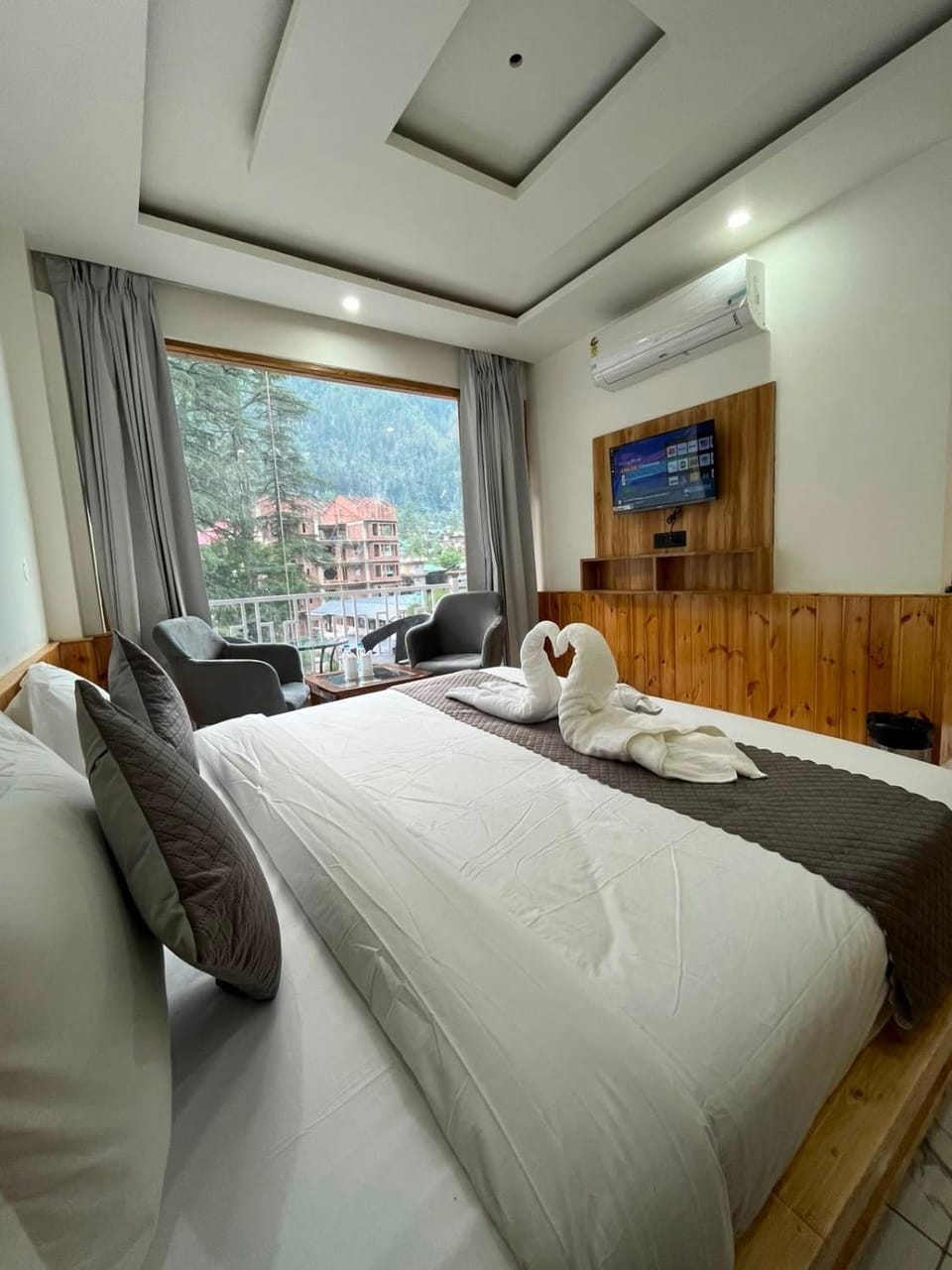 Property building, Mountain view, Mountain view, River view, River view