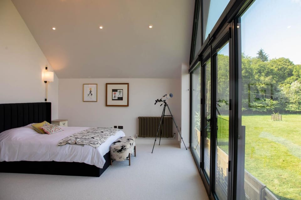 Bed, Garden, Bedroom, Garden view