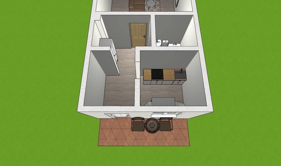 EMAS 9, Schönes Apartment mit 2 Einzelbetten, WLAN, Küche Apartment in Krefeld