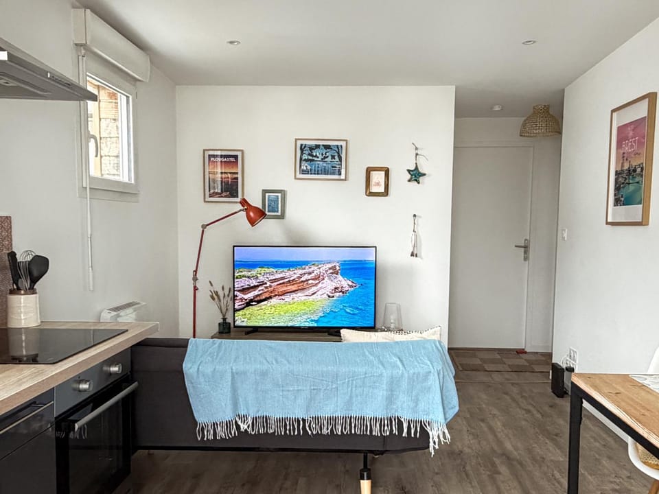 T2 cosy - parking privé, mer & Brest à proximité Apartment in Finistere