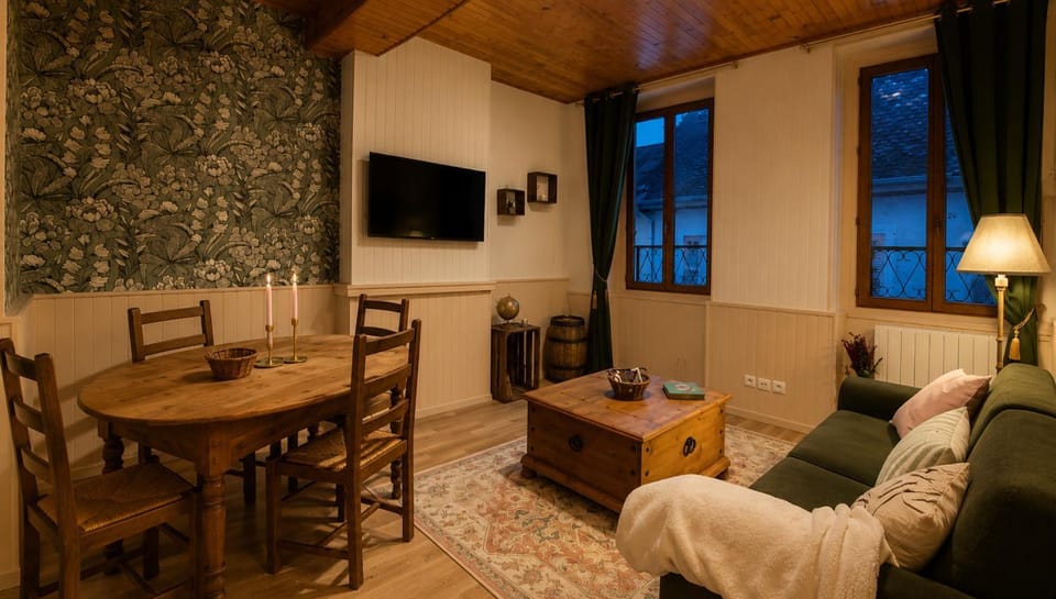 Communal lounge/ TV room, TV and multimedia, Living room, Seating area, Dining area