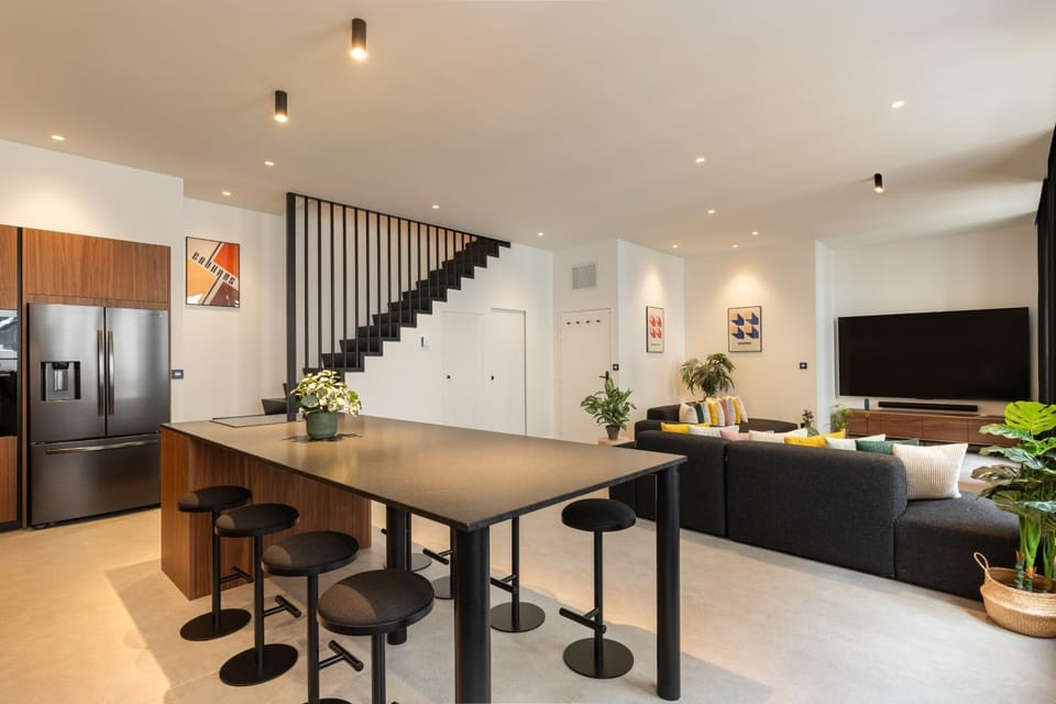Le Loft MOHOM - Bourse du Travail - 4 Bedrooms, 4 Bathrooms, 4 Parkings Apartment in Lyon