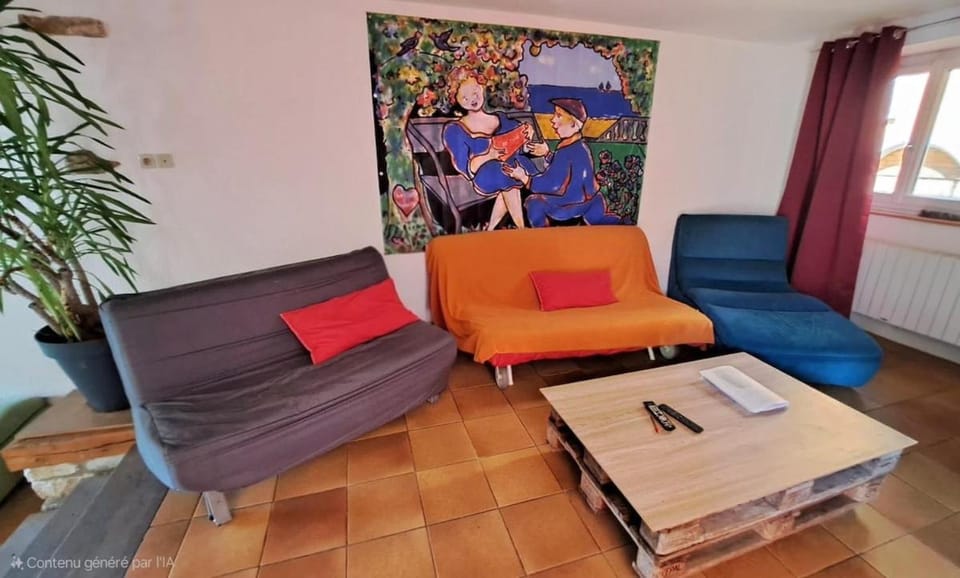 CHEZ Inès - Un lieu de vie en Arbois 2 à 10 personnes Apartment in Jura