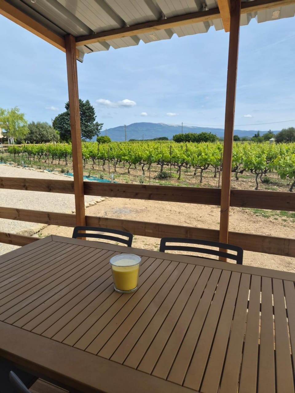 le chalet vigneron Campground/ 
RV Resort in Mazan