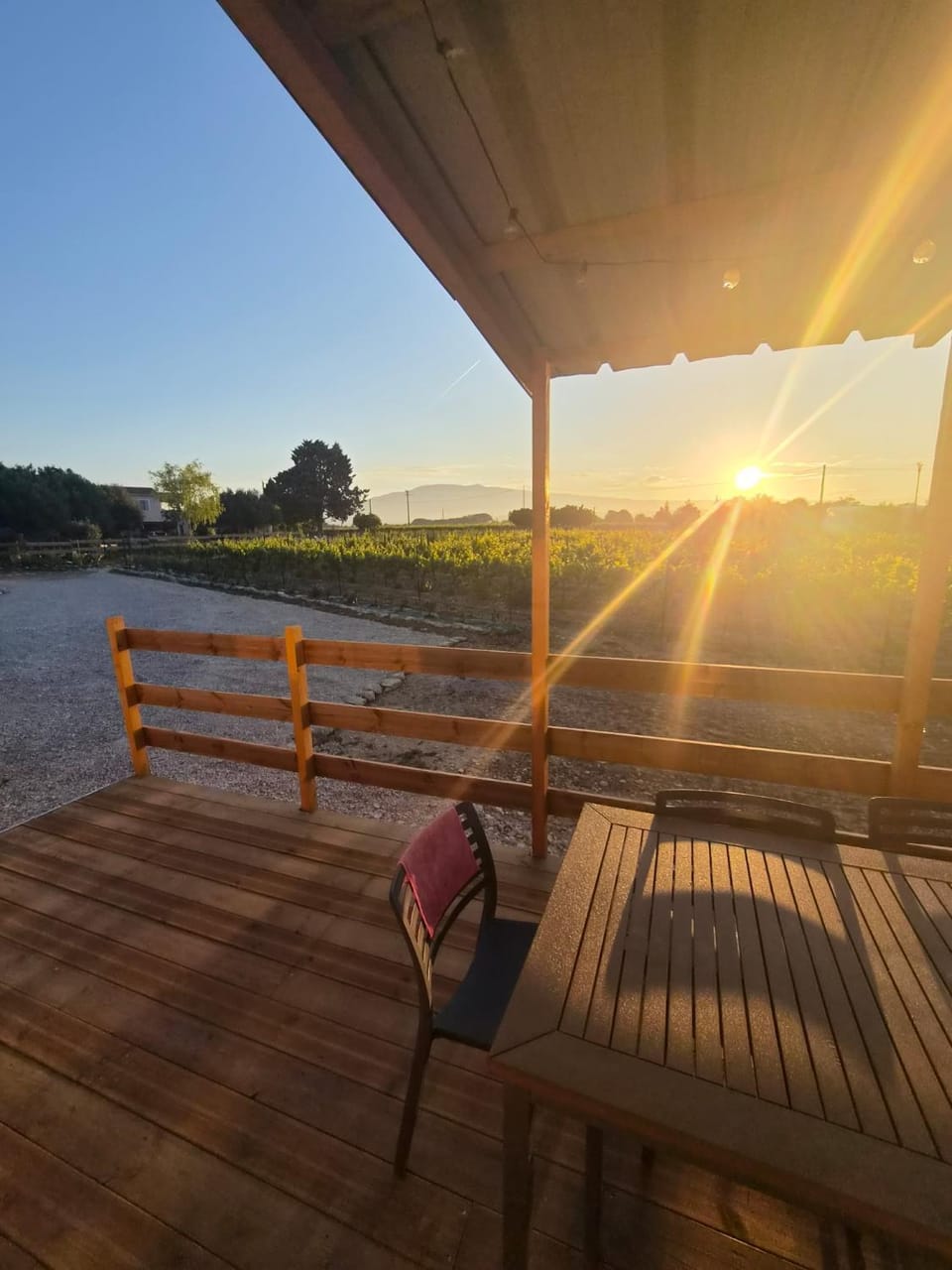 le chalet vigneron Campground/ 
RV Resort in Mazan