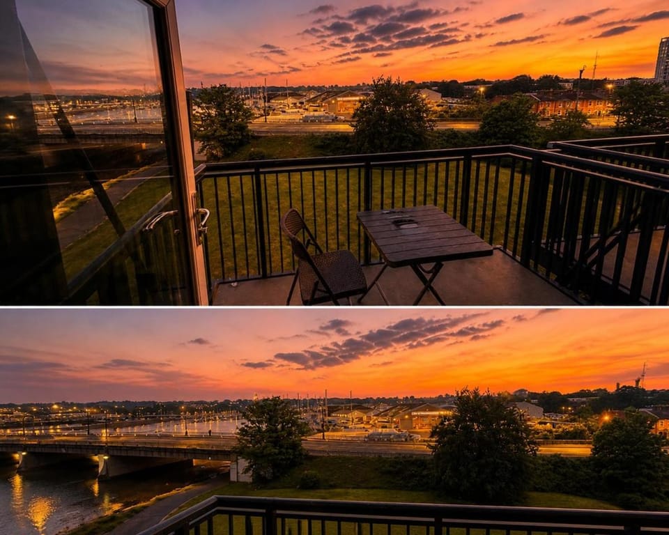 Luxury Apartment with Balcony, Ensuite & Free Parking Apartment in Southampton
