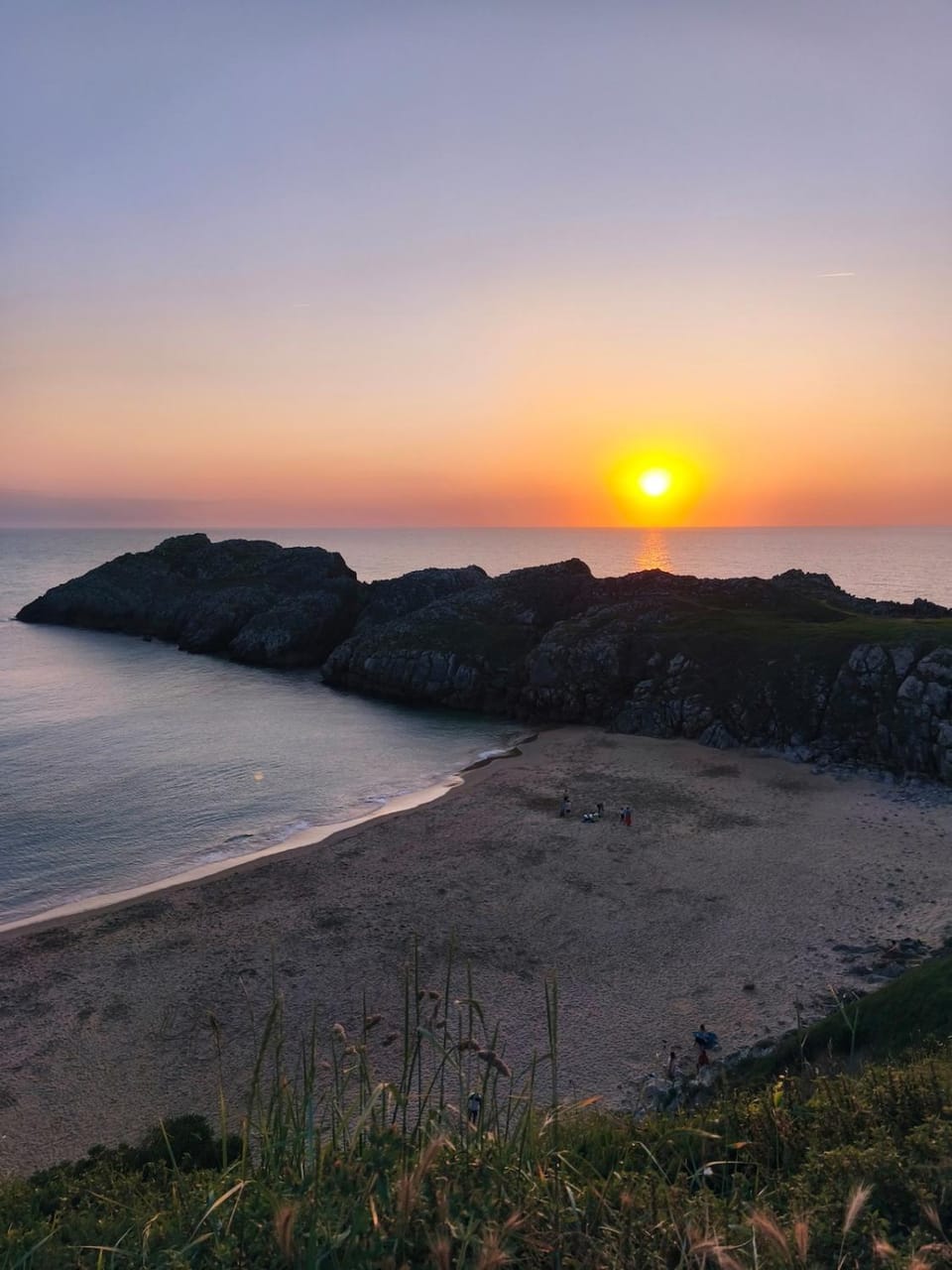 Nearby landmark, Natural landscape, Sea view, Sunset