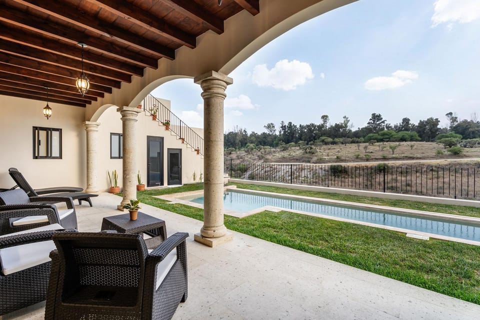 View (from property/room), Seating area, Pool view, Swimming pool, Swimming pool