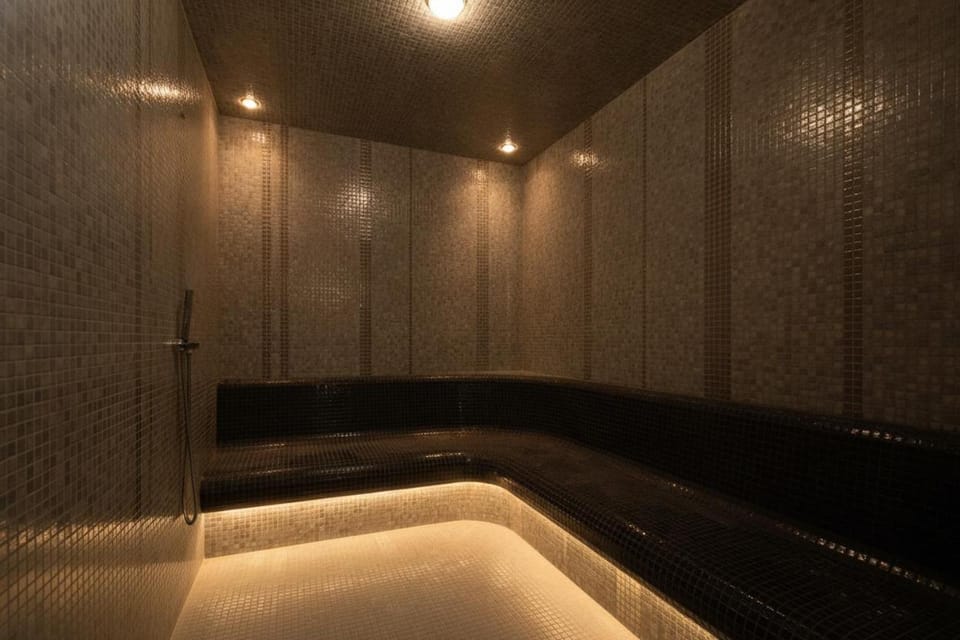 Steam room, Spa and wellness centre/facilities, Seating area