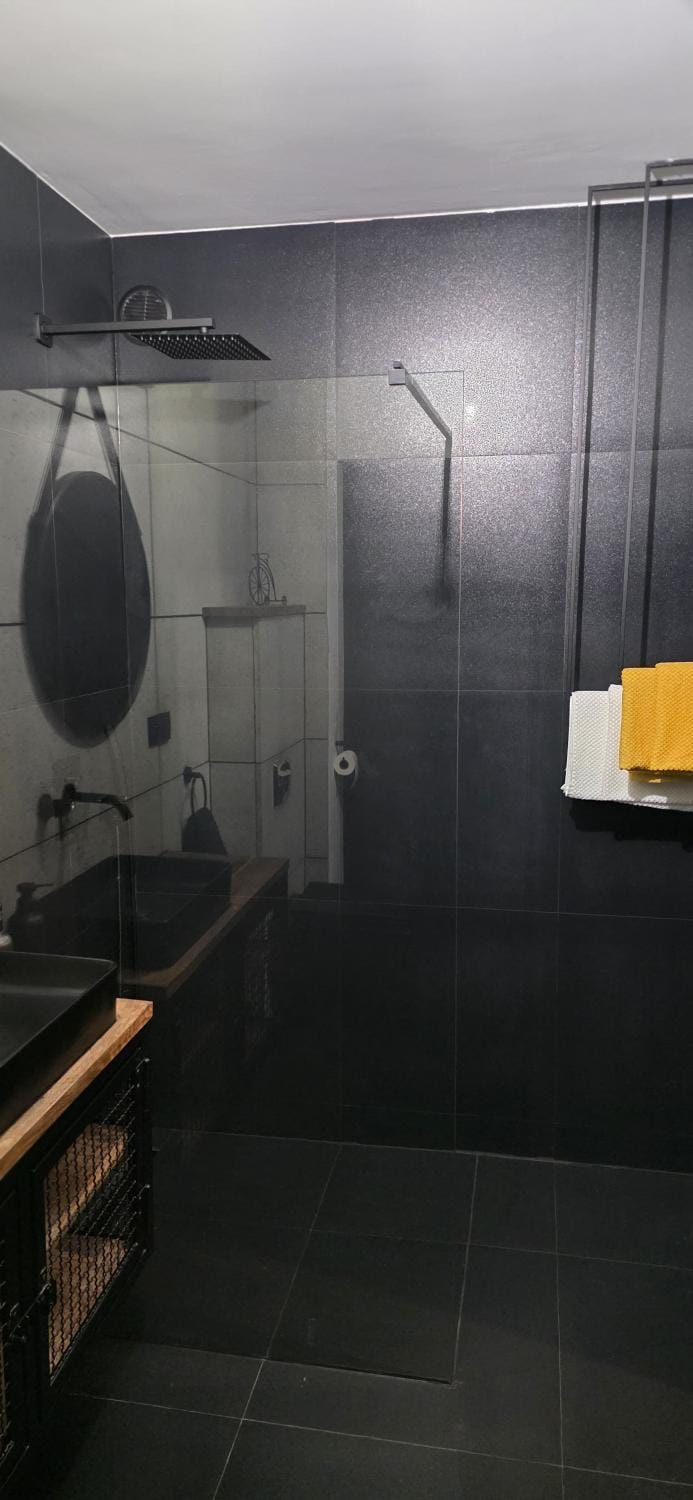 Shower, towels