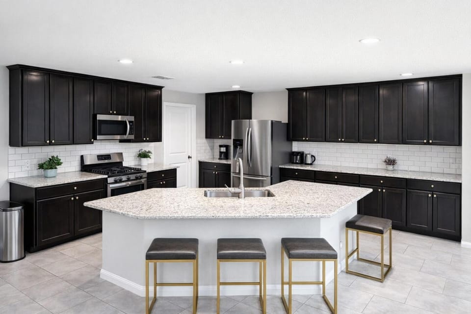 Kitchen or kitchenette, Dining area, dishwasher, oven, stove, toaster