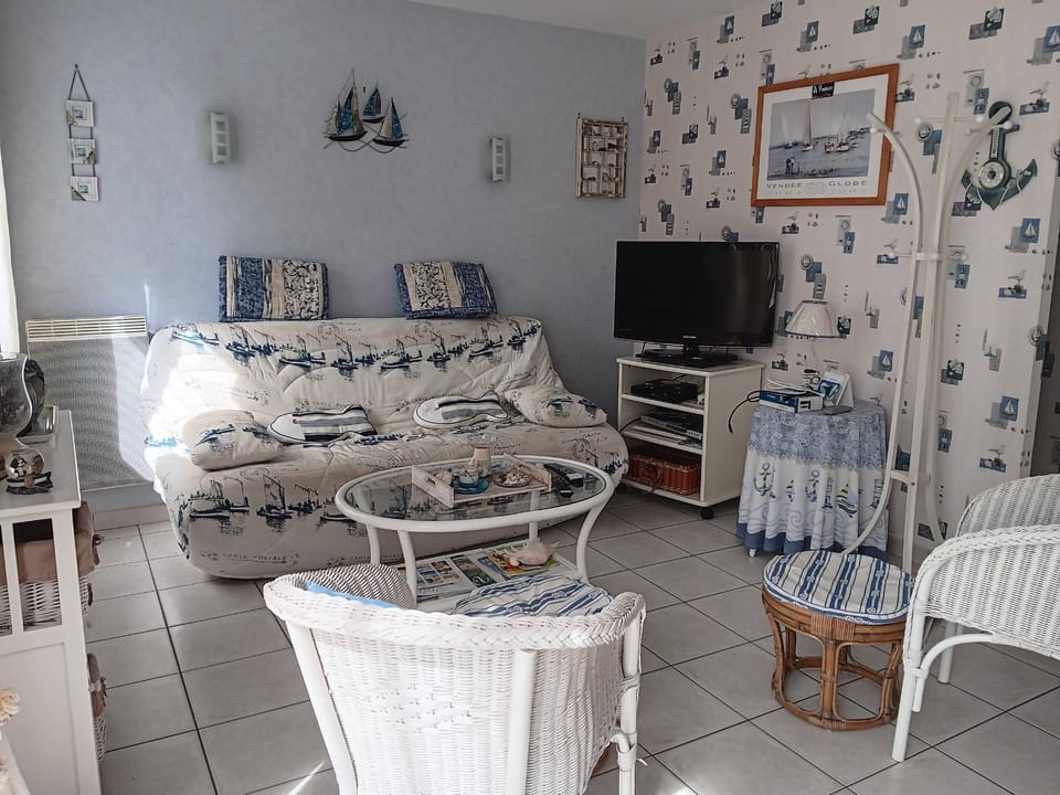 Maison calme proche pêche - 5 pers. House in La Faute-sur-Mer