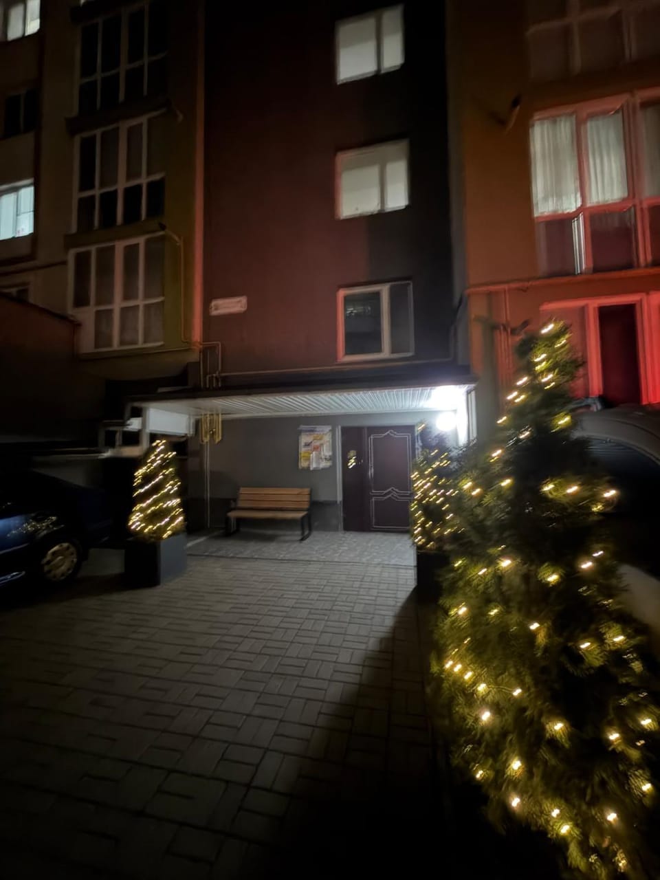 Property building, Night