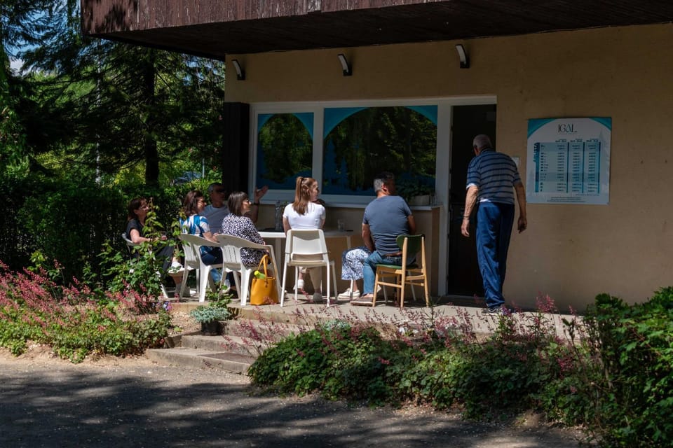 group of guests