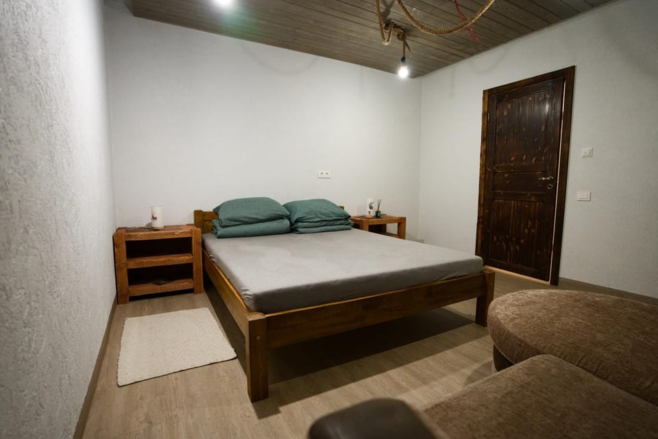 Medeina bunker with sauna near Panevėžys Apartment in Lithuania