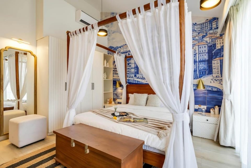 Villa Sai Shukhrana by Hireavilla - Peaceful 3BHK w Private Pool in Moira Villa in Goa, India