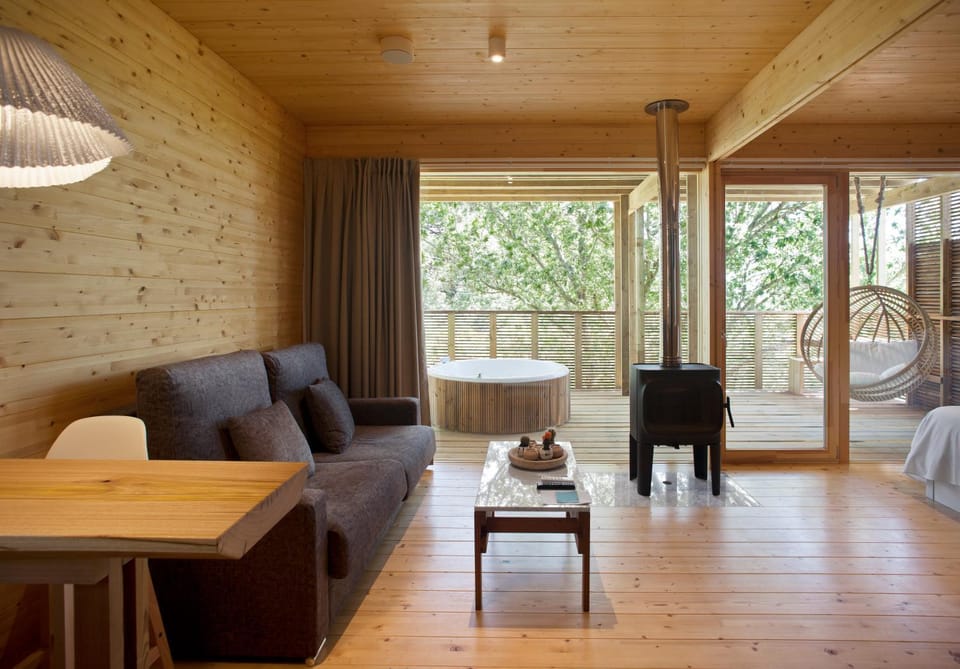 Cabañas con vista a la ría Apartment in Galicia