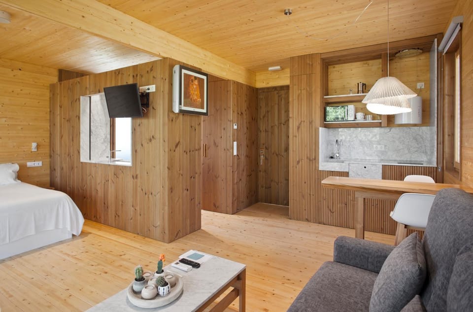 Cabañas con vista a la ría Apartment in Galicia