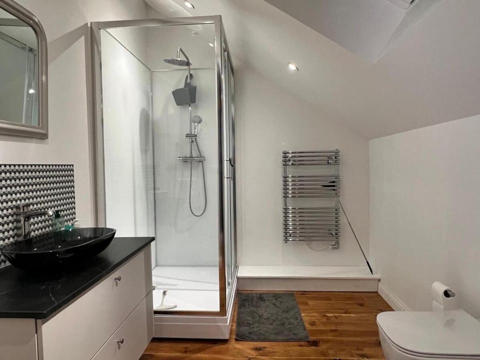 Shower, Toilet, Bathroom, towels