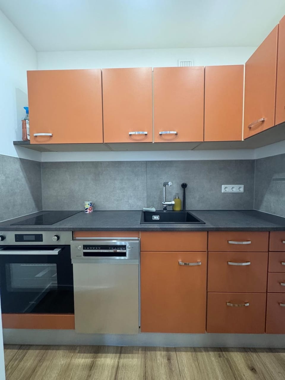 Modern studio apartment 1 in Saarbrücken with kitchen and bathroom Apartment in Saarbrücken