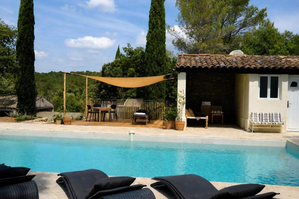 Patio, Day, Pool view, Swimming pool, sunbed