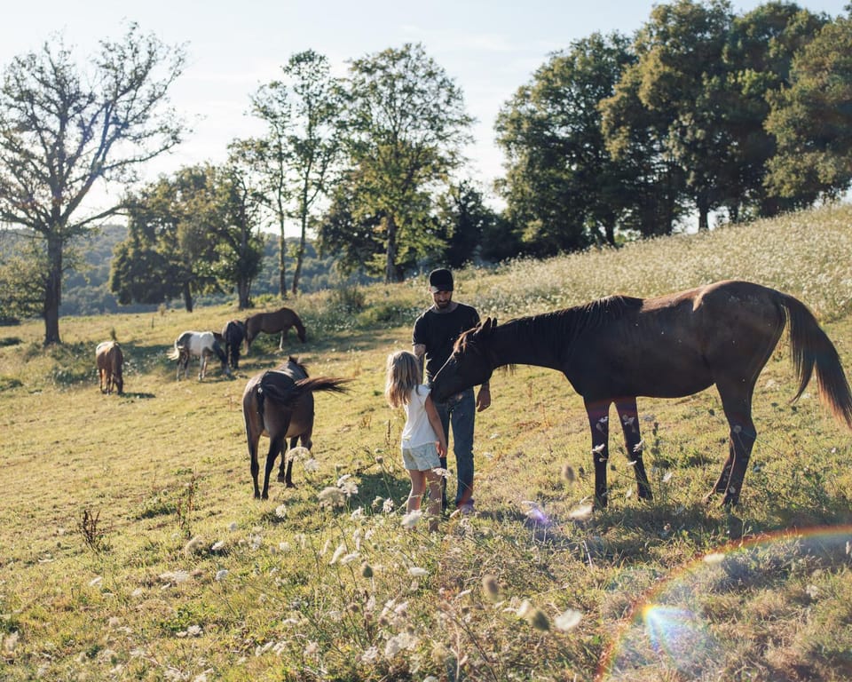 Yourte au coeur des chevaux Campground/ 
RV Resort in Nouvelle-Aquitaine