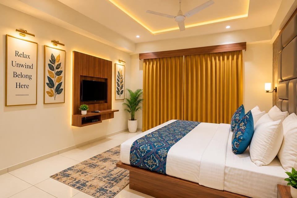 Bed, Bedroom