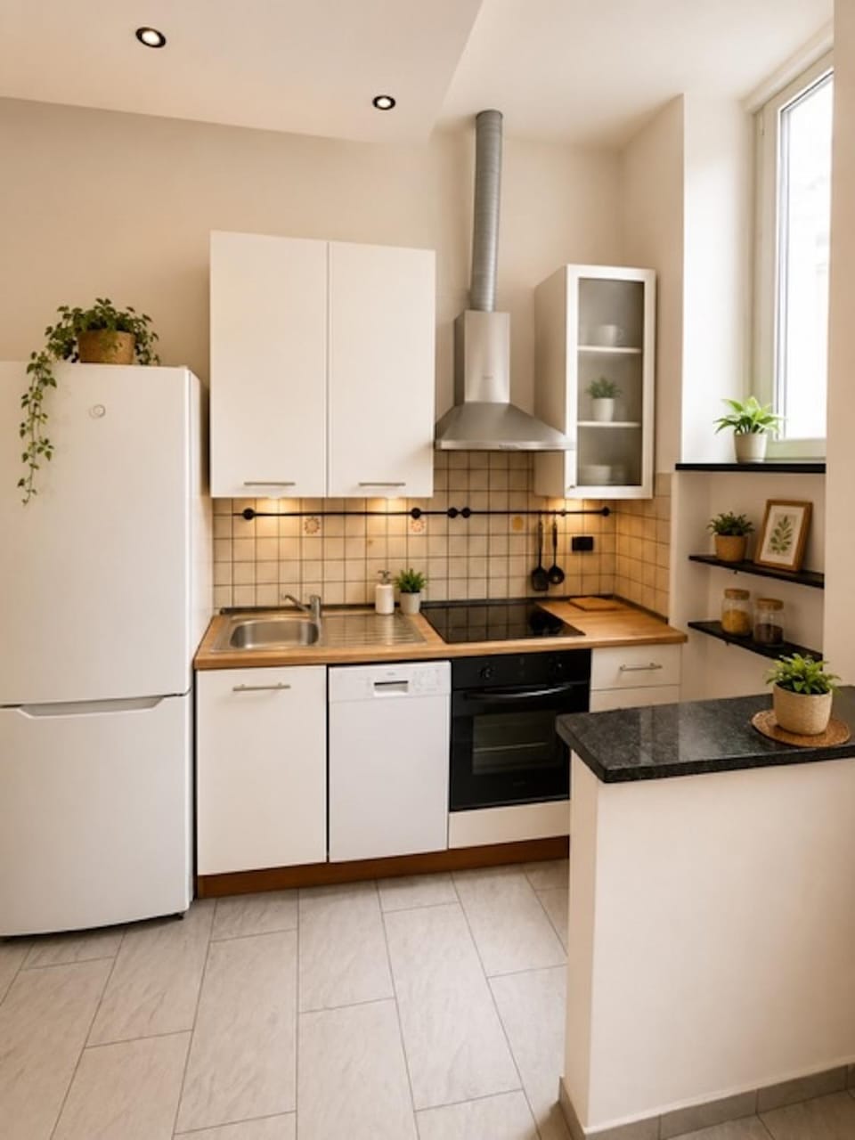 Kitchen or kitchenette, Dining area, dishwasher