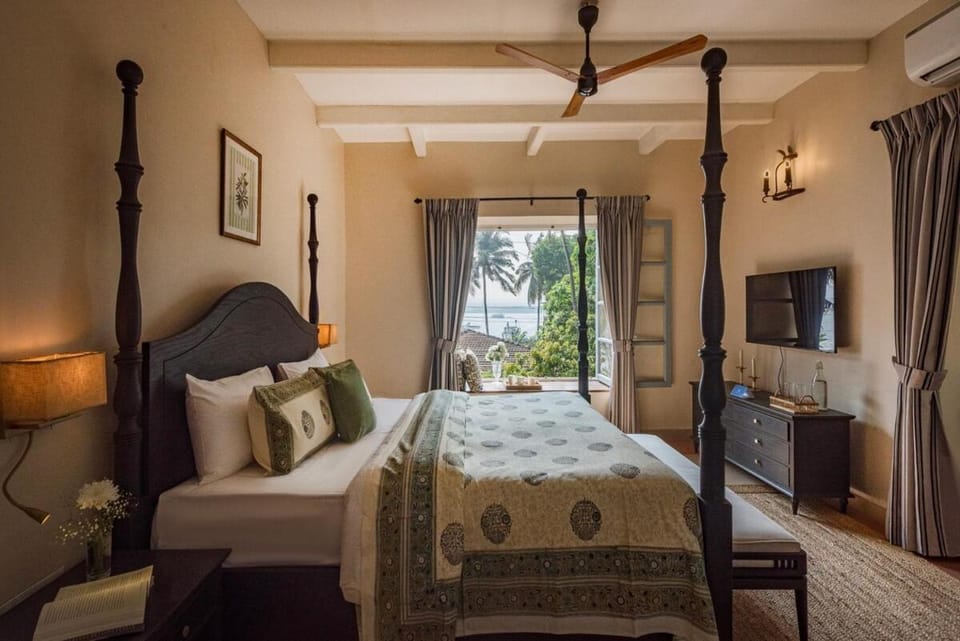 SaffronStays RiverSong Britona Villa in Goa, India