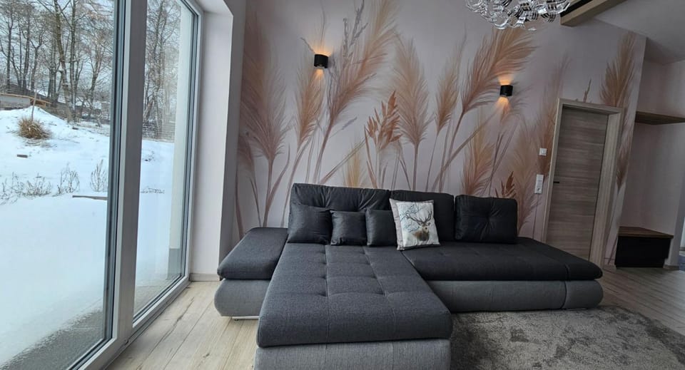 Winter, Living room, Seating area