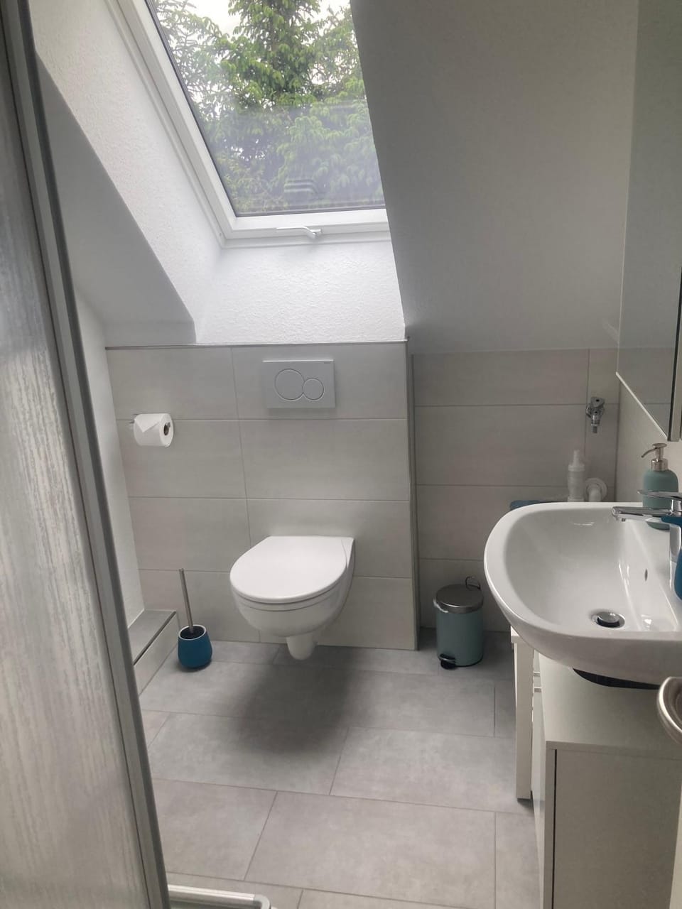 Bathroom, Living room