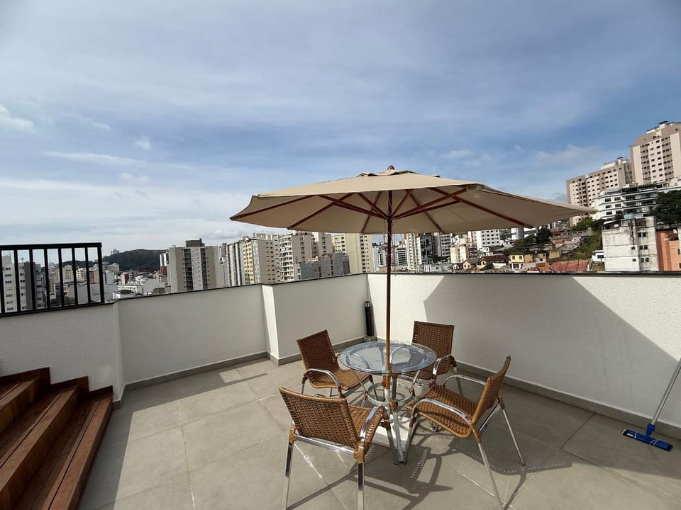 Studio Mobiliado no Rooftop Souza Paula - Padre Cafe Apartment in Juiz de Fora