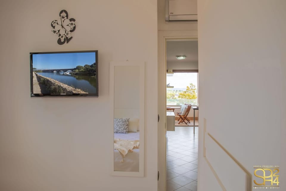 Dining area, air conditioner