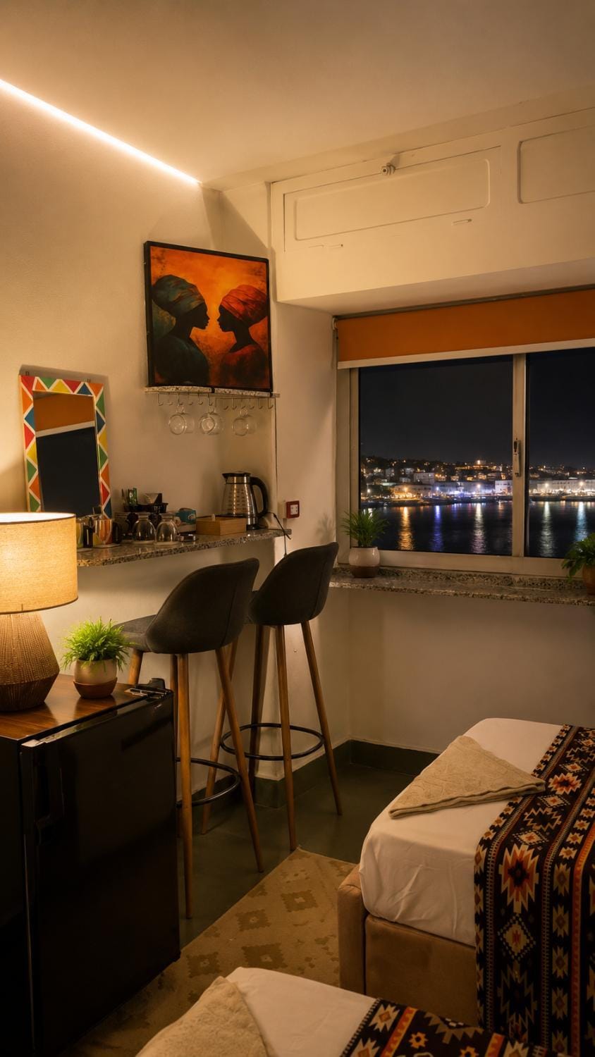 Sunset Room -Aswan Nile View Apartment in Red Sea Governorate