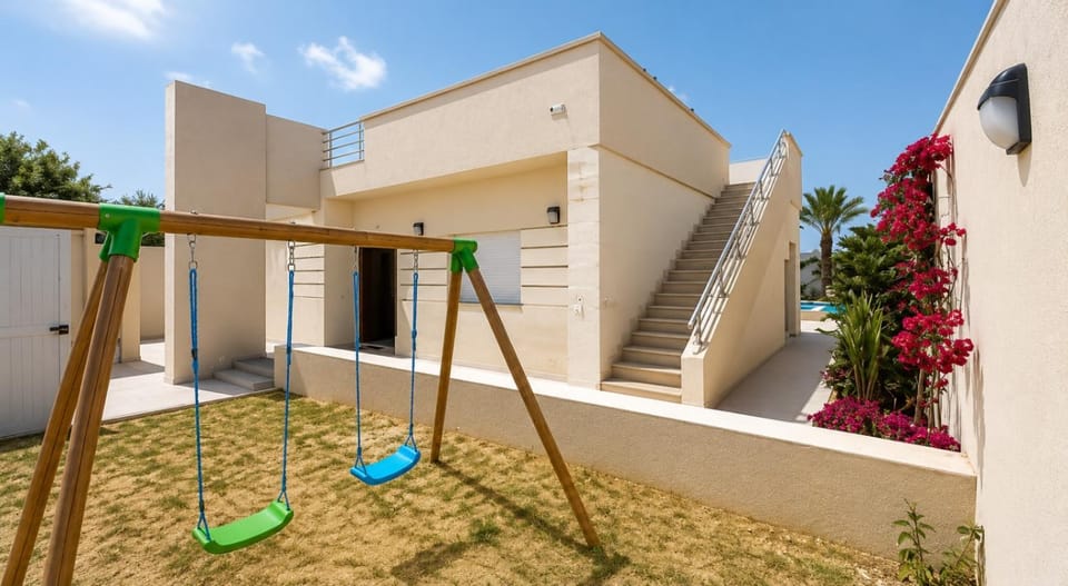 Villa Dar Salman - 6p - 3bdr - Piscine & Jacuzzi Villa in Tunisia