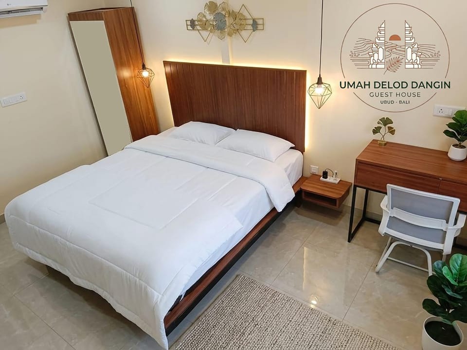 Bed, Bedroom, air conditioner