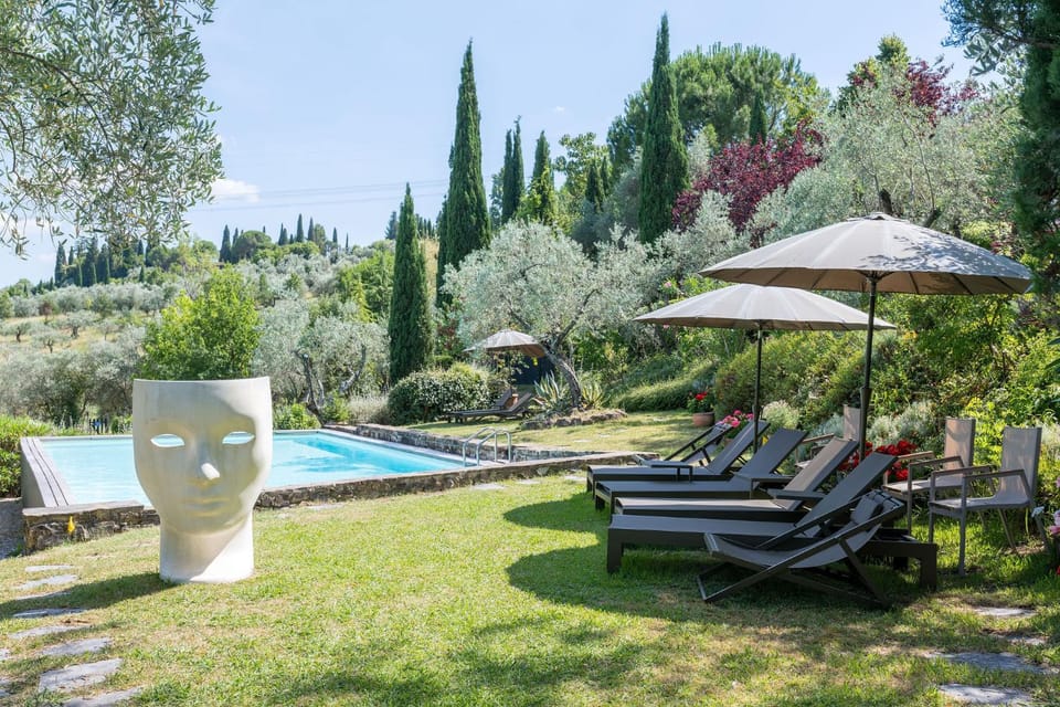 Enchanted Haven 2 Farmhouses with Pool House in San Casciano Val Pesa