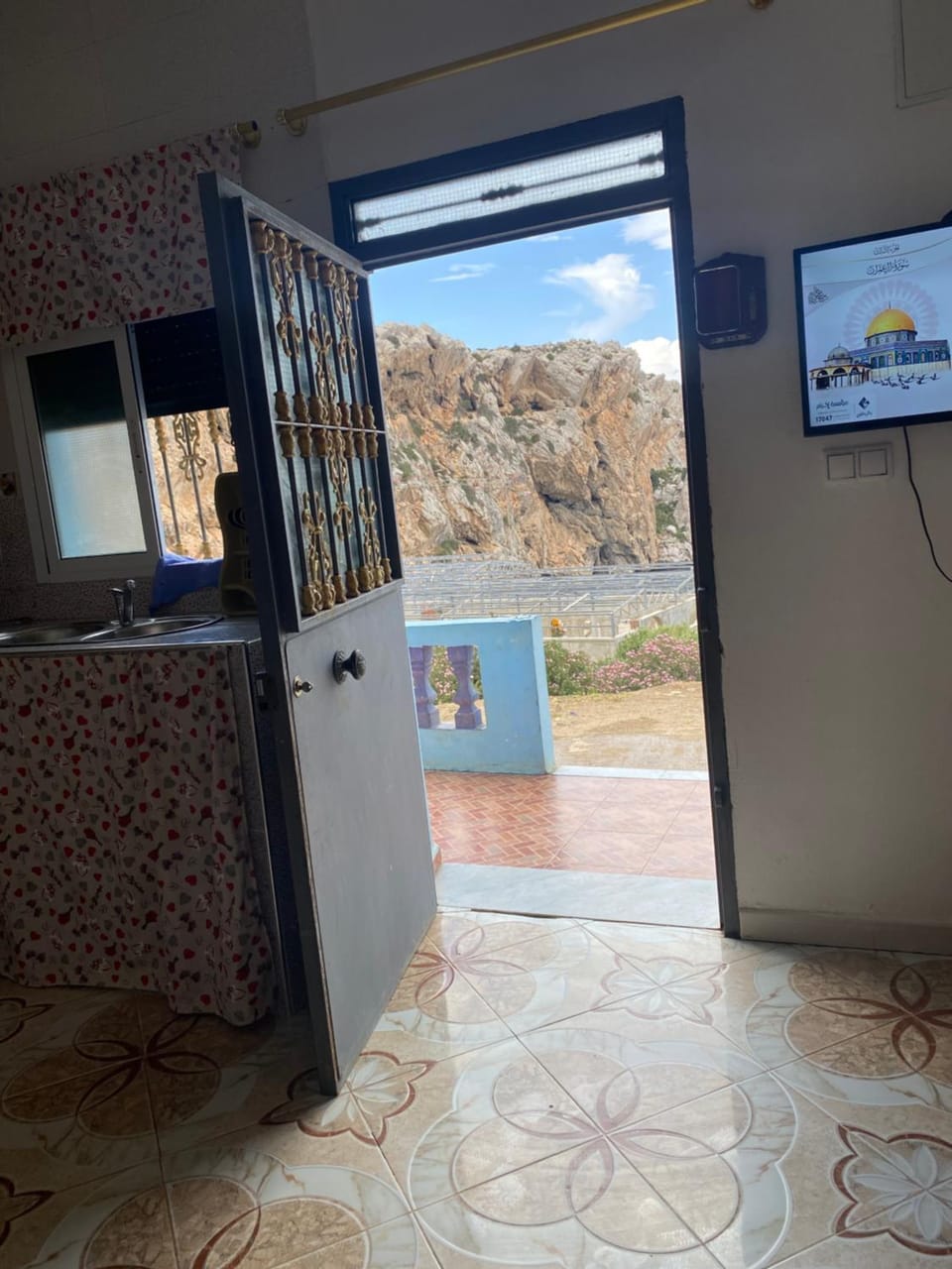 Golden Sunrise by the Sea House in Tangier-Tétouan-Al Hoceima
