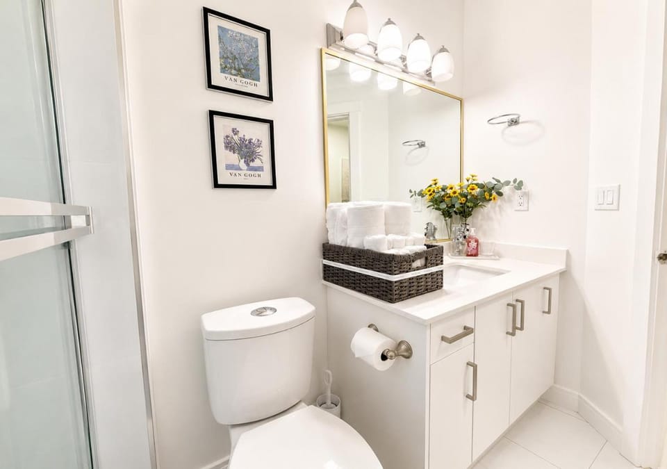 Toilet, Bathroom, towels