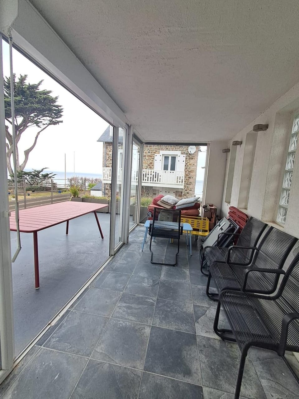 Maison sur la digue avec vue exceptionnelle sur la mer House in Brittany