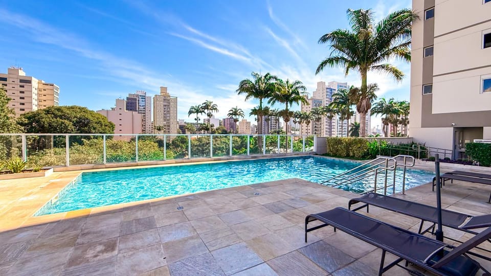 Balcony/Terrace, Pool view, Swimming pool, sunbed