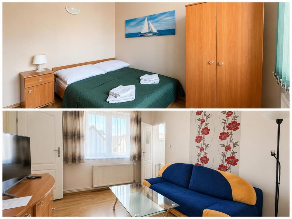 Bed, Living room, Photo of the whole room, Seating area, Bedroom