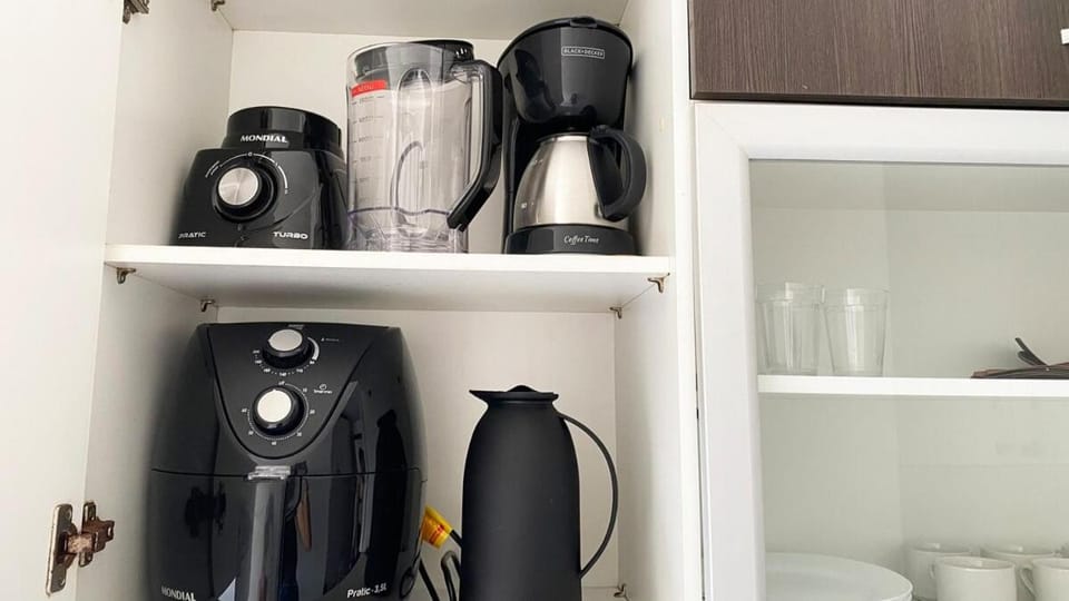 Apê com 2 quartos com ar em bairro nobre Apartment in Vitoria