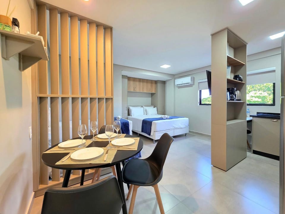 Studio 404 Novo 3 camas no Centro Apartment in Foz do Iguaçu