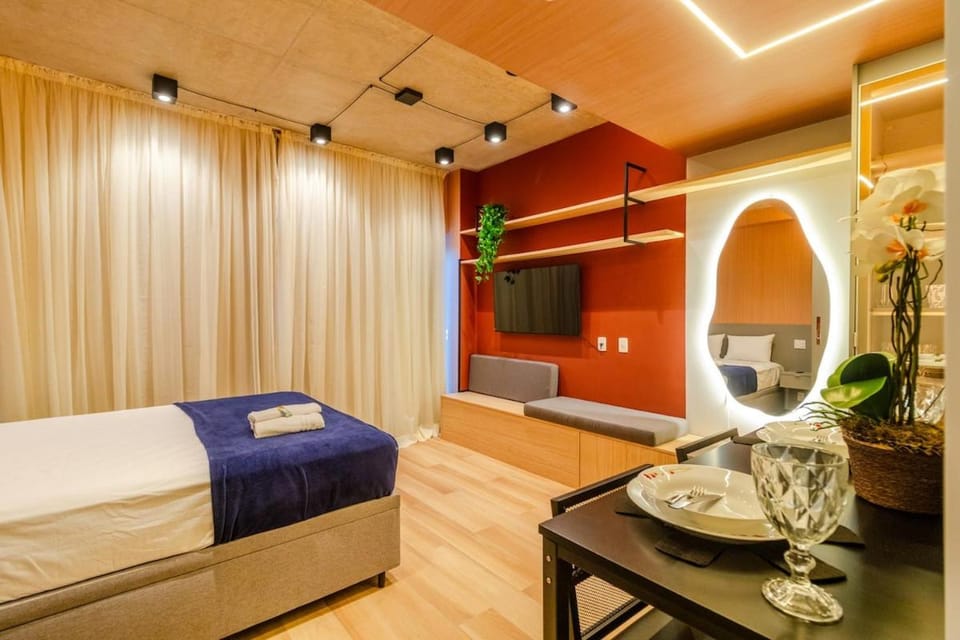 FC135 · FC135. Luxo na Funchal, Vila Olimpia com Garagem Apartment in Sao Paulo City