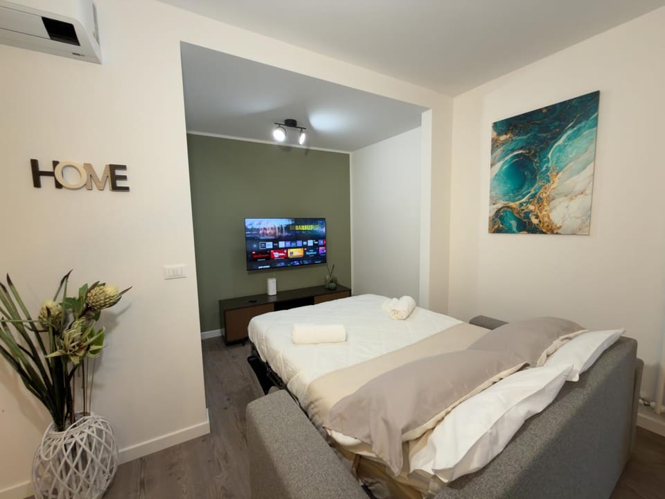 Bed, TV and multimedia