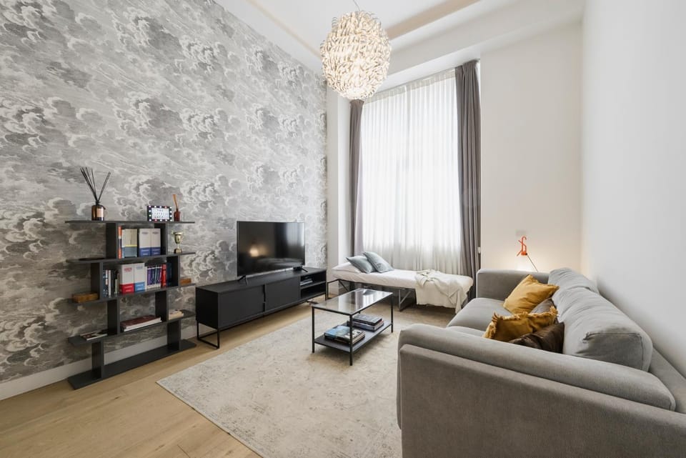 Library, TV and multimedia, Living room, Seating area