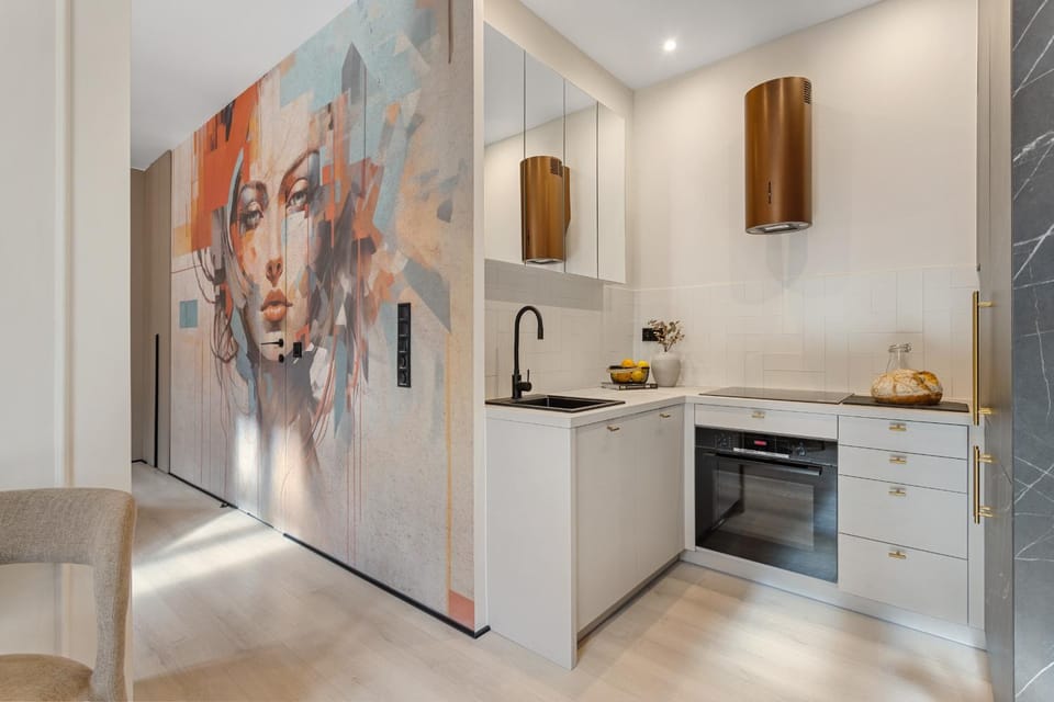 Kitchen or kitchenette, stove, stove, kitchen, kitchen