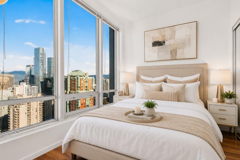 Stylish 2BR and 2BA Condo Heart of Yaletown Steps to Seawall Apartment in Vancouver